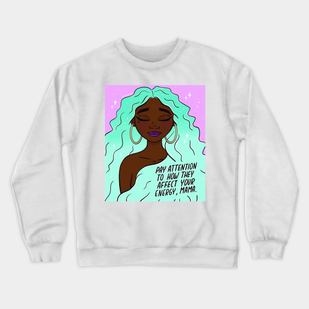 Energy Crewneck Sweatshirt by RobinElayn